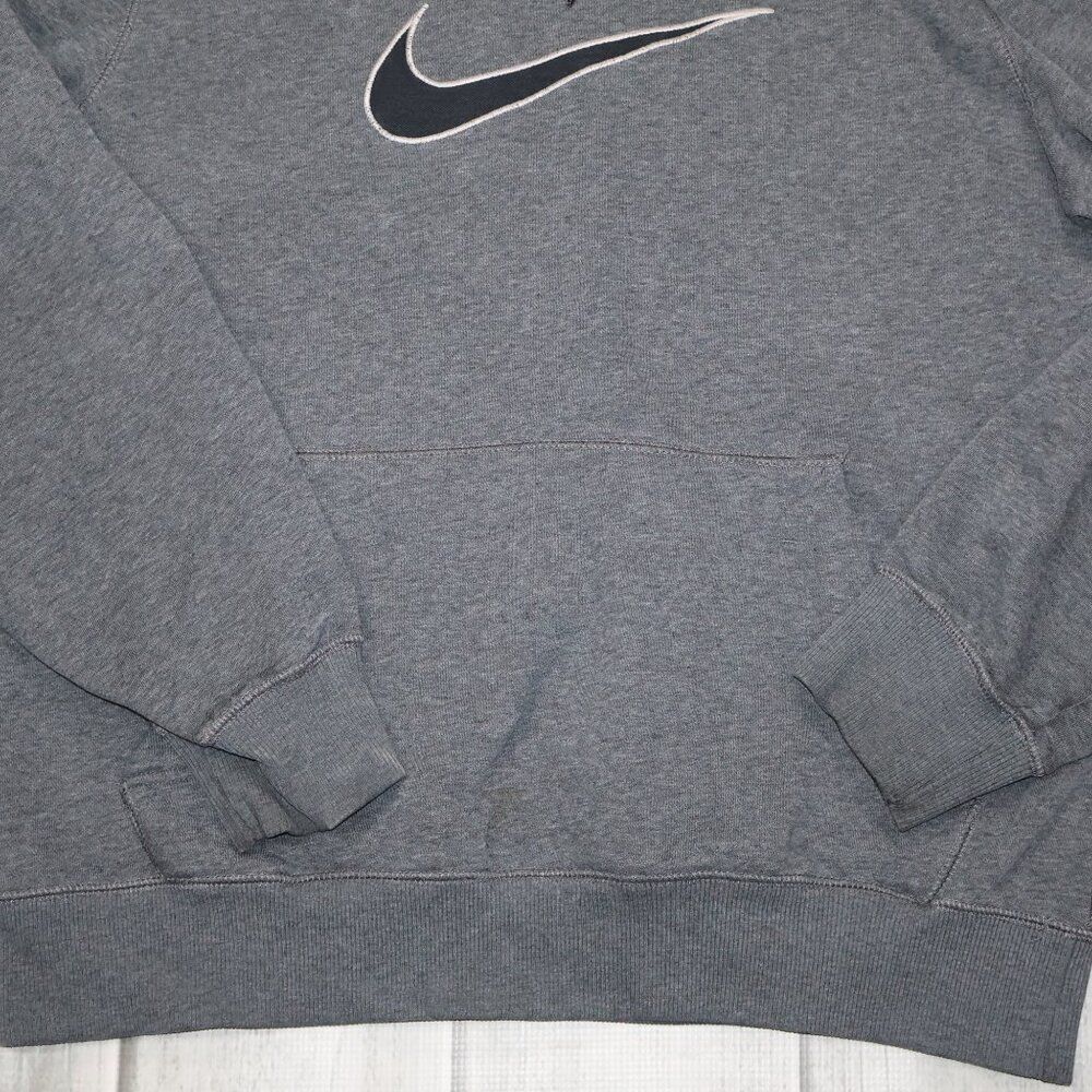 Vintage Nike Y2K The Athletic Dept Men's Hoodie Grau Size Large Fitness - Picture 3 of 9
